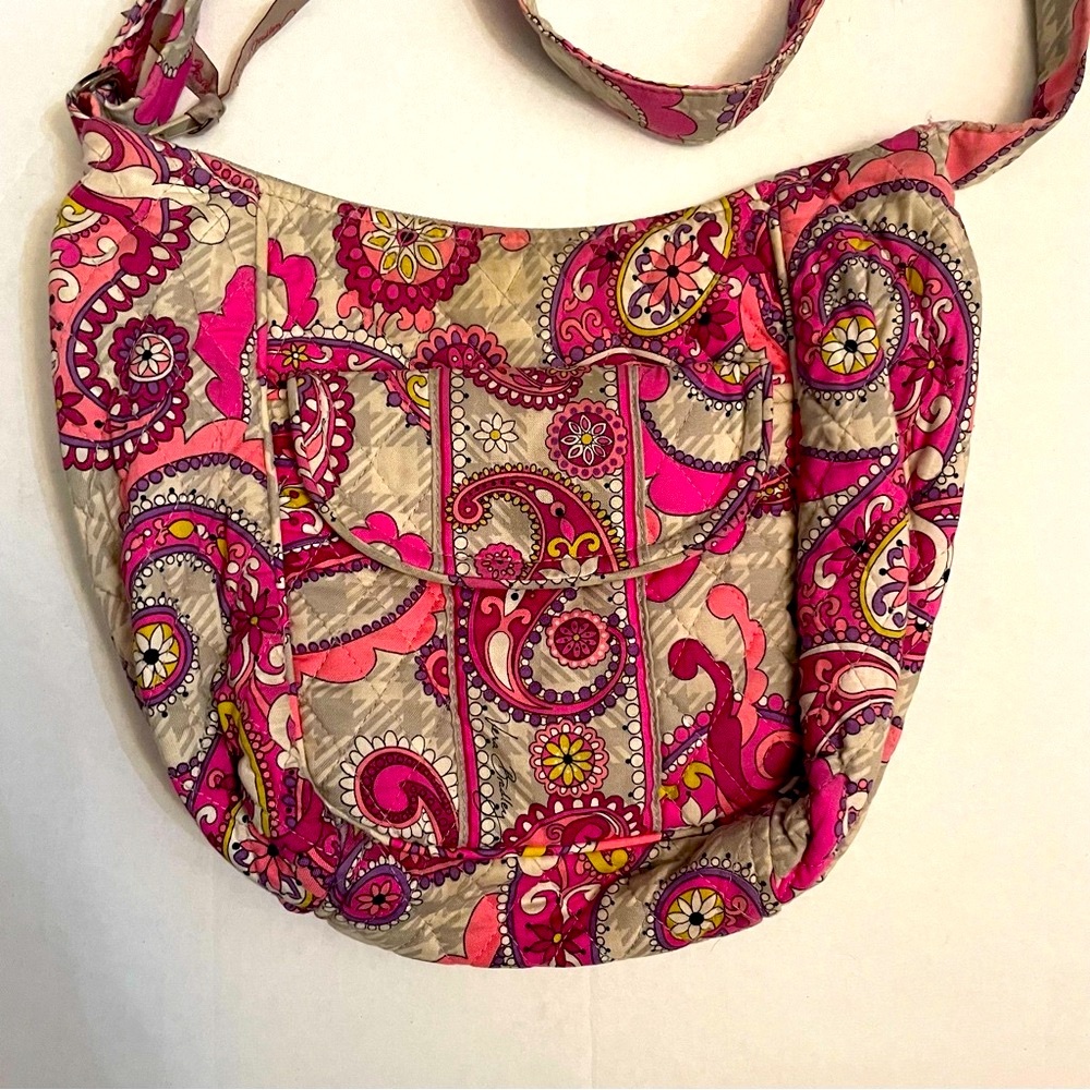 Vera Bradley Paisley meets Plaid Women's crossbody bag
